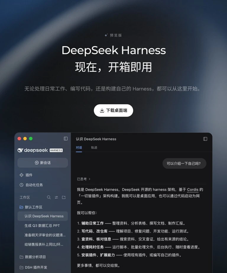 DeepSeek API 开放平台接入拓扑与控制台